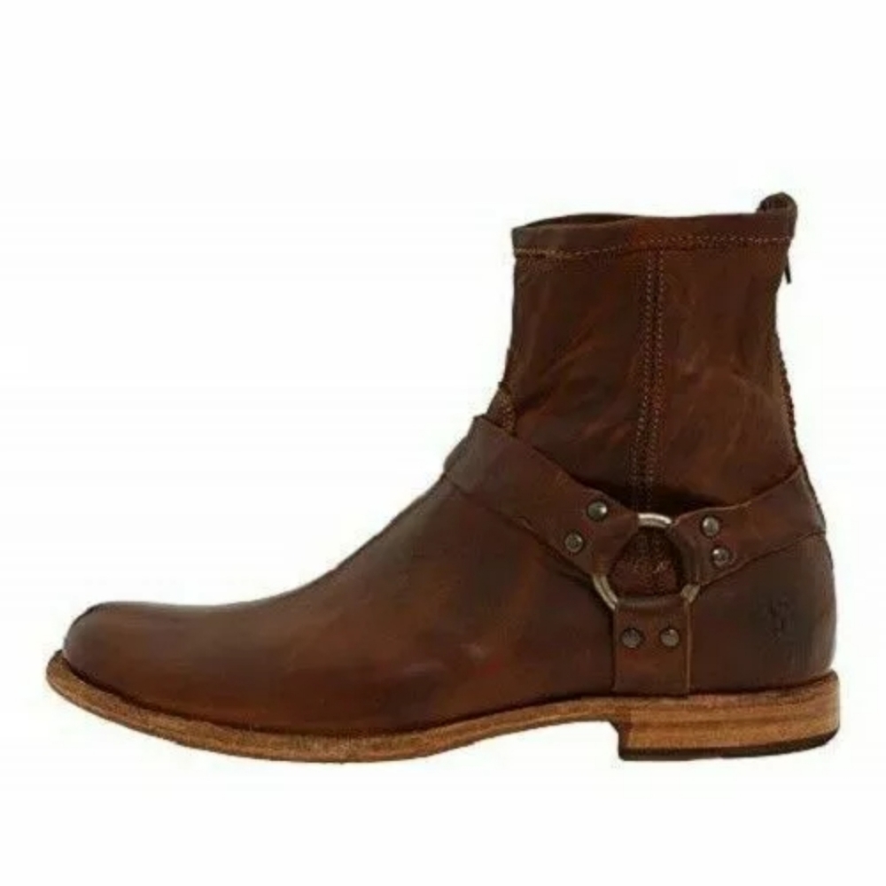 Frye Phillip Harness Men's Boot, sz 9.5, unworn